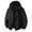 #236-Black, variant on Kakii Mens Full Zip UPF 50+ UV Sun Protection Hoodie Jacket Long Sleeve Lightweight Fishing Hiking Outdoor Cooling Shirts