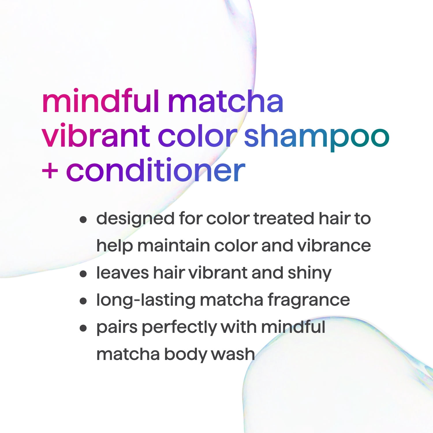 Method Color Protect Shampoo, Mindful Matcha, 14oz