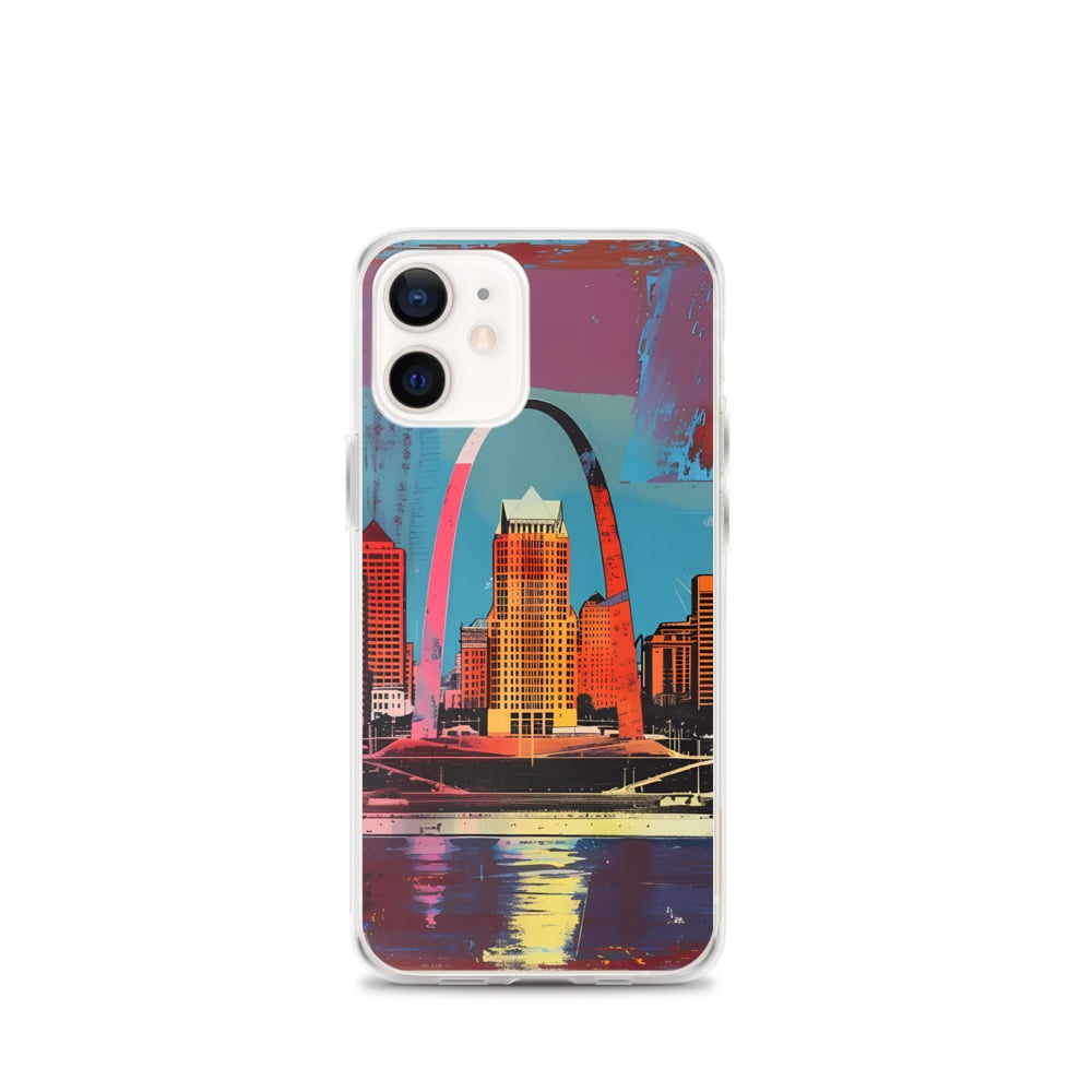 Clear Case for iPhone® St. Louis MO Phone Cover Gift (iPhone 12 mini)
