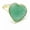 Aventurine, variant on Crystal Love Heart Rings Chakra Gemstone Quartz Bead Jewerly Adjustable Healing-Sugilite-1PC (Random Pick)
