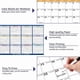 thumbnail image 3 of Calendario Plegable de Pared con Adhesivo de Doble Cara Borrable (2026), 3 of 6