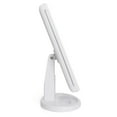 thumbnail image 4 of Impressions Vanity Makeup Mirror, Touch Trifold 2.0 LED Lights and 3X/2X Magnification (White), 4 of 6