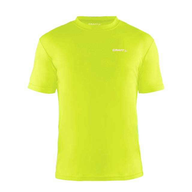 Craft - Camiseta de deporte Transpirable y ligera Modelo Prime Hombre caballero (Gecko)