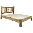 thumbnail image 5 of Glacier Country Collection Full Platform Bed w/ Laser Engraved Wolf Design, 5 of 9