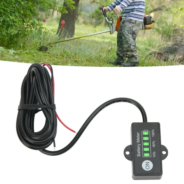 Mower battery voltage deals