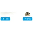 thumbnail image 3 of Uxcell Fluffy Soft Faux Fur Pom Poms for Hats with Snap Button, White 6Pack, 3 of 6