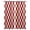 Red, variant on Black Beige Arrow Feathers Blackout Curtains for Bedroom Living Room Darkening Curtains 63 Inches Long Modern Abstract Geometric Window Curtain 2 Panels Set Window Treatment Grommet Drapes 42"x63"