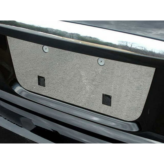 Stainless License Plate Bezel 1Pc Fits 2007-2012 Nissan Altima LP27550 QAA