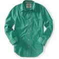 thumbnail image 1 of Aeropostale - Camisa de manga larga con botones para hombre, color verde, grande, 1 of 1