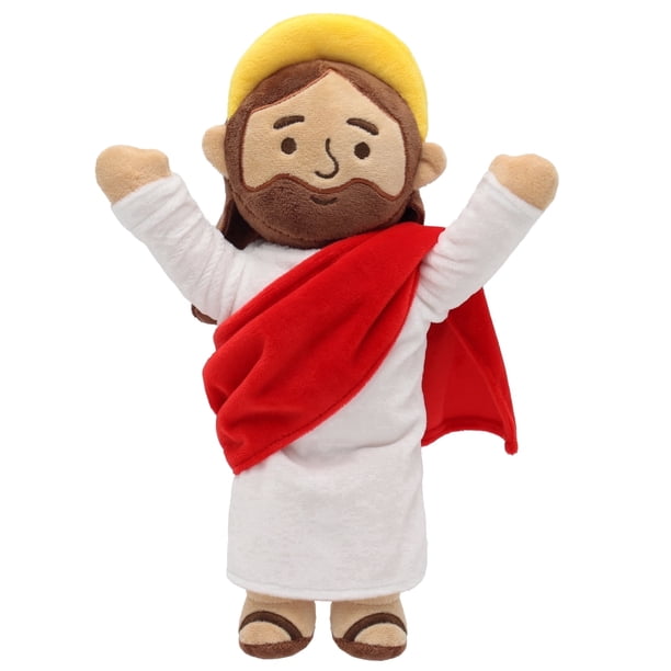 Bendición Y Gloria Jesús Muñeco De Peluche - Juguete Religioso Con Temática De Oración Para La Iglesia, Escuela Dominical, Navidad, Pascua, Decoración Del Hogar Y Regalos Inspiradores Pascua,