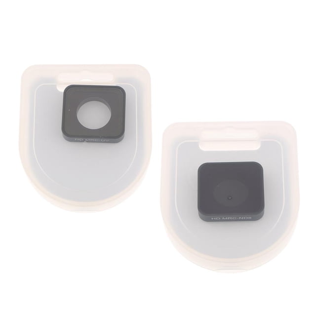Kit de 2 Lentes Filtro para 7 6 5 (UV + ND8), Ajuste Seguro, A de Obturación, Más Lenta Filtros, Uv Más Lentos Soledad Filtro de color de cámara
