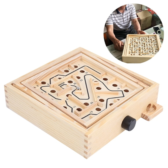 Juguetes de tablero de laberinto de madera balanzas para niños tablero de laberinto de bolas juego de tablero de laberinto para niños juegos educativos de habilidades ANGGREK Otros