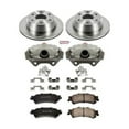 thumbnail image 2 of PowerStop Rear Stock Replacement Brake Pad and Rotor Kit with Calipers Fits: CHEVROLET GMC Select Models KCOE2018A, 2 of 5