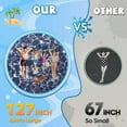 thumbnail image 2 of Splash Pad Sprinkler for Kids, 127" Extra Large Non-Slip Baby Play Mat - 2 Colors, Dog Pool Toys, Toddler Outdoor Toys for Ages 3-12 Boys Girls, Summer Outdoor Water Toys, Parent-Kids Games, 2 of 6