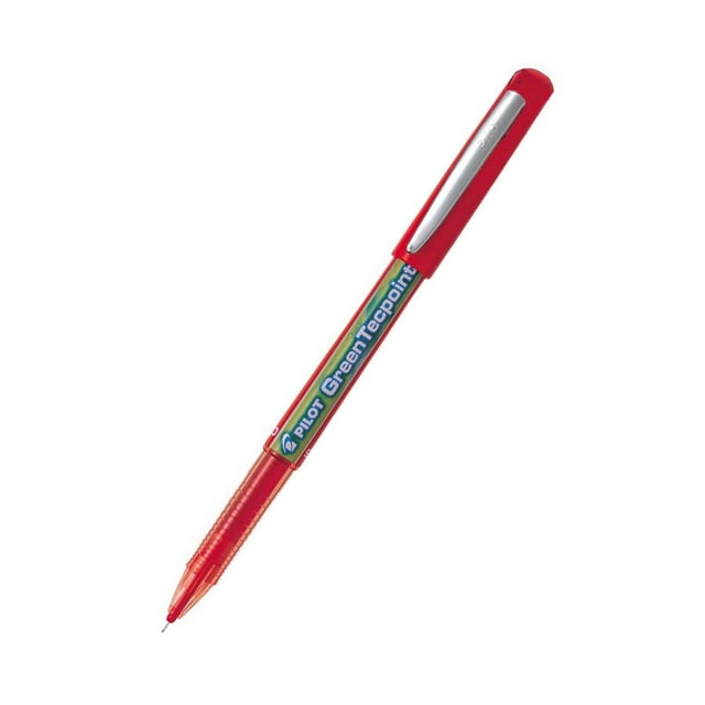 Pilot Begreen BG-BXGR5-RD Begreen GreenTecpoint Rolling Ballpoint Pens red - 1 Each