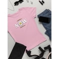 thumbnail image 3 of Yesterday Tomorrow Now! T-Shirt Women -Image by Shutterstock, Female XX-Large, 3 of 4