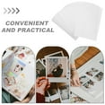 thumbnail image 6 of WEUVEB 100Pcs Self Adhesive Laminating Sheets Nonreflective Protective Film for Documents, 6 of 9