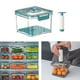 thumbnail image 4 of Refrigerador plástico Injueey Caja del envase del vacío Rectángulo fresco de la comida 1.5L 2.5L, 4 of 6
