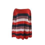 Tommy Hilfiger Red Striped Boat-Neck Sweater XL