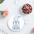 thumbnail image 4 of RYLABLUE Octopus Set of 8 Round Coaster for Drinks, Absorbent Ceramic Stone Coasters Cup Mat with Cork Base for Home Kitchen Room Coffee Table Bar Decor, 4 of 5