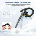 thumbnail image 7 of Swiifome Bluetooth Headset V5.1 Wireless Earpiece with Charging Case, Noise Canceling Mic, Battery Display for Phone & PC, 7 of 7