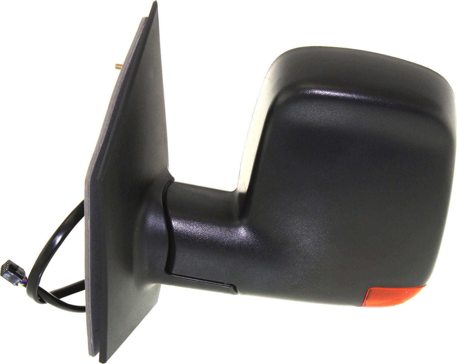 Mirror Compatible With 2003-2007 GMC Savana 2500 Chevrolet Express 3500 Left Driver Side Heated Textured Black Kool-Vue