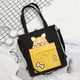 thumbnail image 4 of A Lindo perro mochila lona escuela librero bolso mochila estudiante mochila hombro para adolescentes niñas, 4 of 5