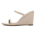 thumbnail image 2 of Dream Pairs Women's Slides Wedge Sandals Tow Strap Square Open Toe Dress Shoes SDPW2224W NUDE Size 9.5, 2 of 4