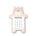 thumbnail image 4 of Cartoon Calculator Home Office School Mathematics Counting Tool Mini Size Bear Shaped Calculators Devices Calculation Equipment Yellow, 4 of 6