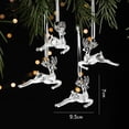 thumbnail image 4 of 4 piezas de colgante de acrílico para de Navidad, adorno para de Navidad, decoración navideña para restaurante, suministros para fiestas,, 4 of 8
