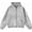 Gray, variant on Womens Vintage Washed Zip Up Hoodie Oversized Drop Shoulder Jacket American Casual Kangaroo Pocket Gradient Tie Dye Sweatshirt Loose Fit Long Sleeve Outerwear Streetwear Fashion Tops Gray S