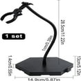 thumbnail image 2 of 1box Doll Figure Stand (Snake-like flexible metal hose) Action Assembly Action Figure Display Holder Base Black Doll Model Support Stand Action Figure Display for 1/6 1/9 1/12 Scale, 2 of 8