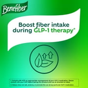 Benefiber Prebiotic Glp-1 Friendly Fiber + Supergreens Dietary Supplement Powder, Watermelon Lemonade Flavor, 8.8 oz (250g), 25 Day Supply