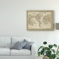 thumbnail image 3 of Trademark Fine Art 'Mitchells World Map' Canvas Art by Mitchell, 3 of 4