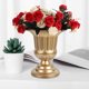 thumbnail image 5 of GOOHOCHY Urna de metal, maceta dorada con flores para centros de mesa, decoración para bodas y fiestas., 5 of 8