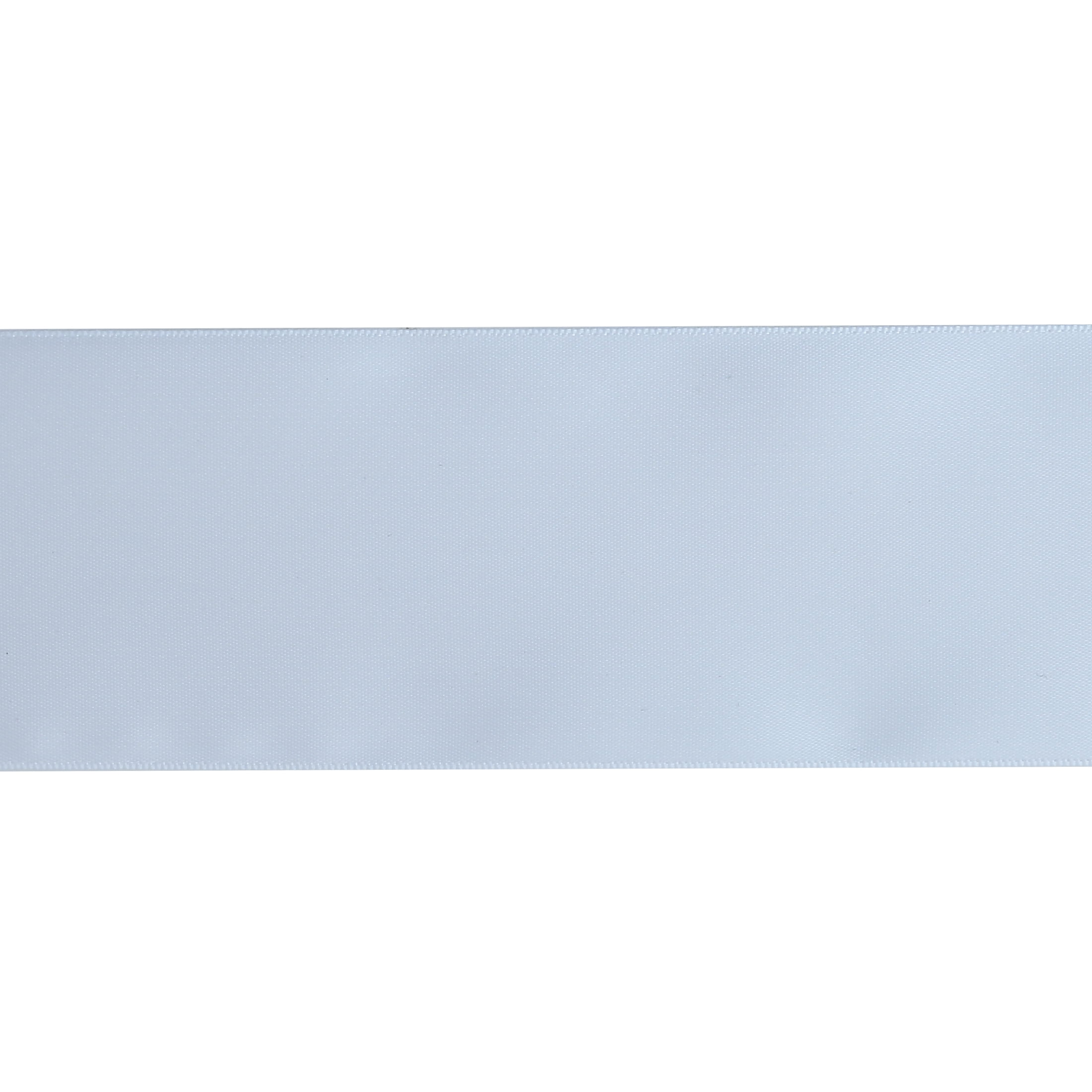 Gwen Studios 2.25" White Satin Ribbon, 7 Yards