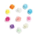 thumbnail image 4 of 100 piezas de flores artificiales de cabeza de rosa para ramo de boda Vistoso, 4 of 5