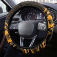 thumbnail image 2 of Polynesian Turtle Valentine Steering Wheel Cover You And Me Gold Hibiscus Heart, 2 of 2