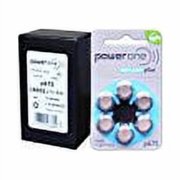 10 Packs (60 Batteries) Power One Cochlear Implant Batteries! 60 Batteries