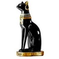 thumbnail image 2 of KDJ Creative Egyptian Bastet Collectible Figurine Cat Goddess Statue Candle Holder - for Home Decor, 2 of 5