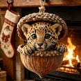 thumbnail image 3 of Adorables Adornos de Animales Del Bosque: Una Linda Decoración Colgante para El Árbol de Navidad, La Decoración Navideña Del Hogar y La Exhibición de Temporada., 3 of 6