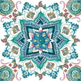 thumbnail image 3 of Wang, Melissa 20x20 Black Modern Framed Museum Art Print Titled - Mandala Zen VI, 3 of 5