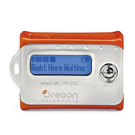 Oregon Scientific 128 MB MP3 Pendant, Orange