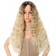 thumbnail image 1 of Peluca Con Malla Frontal Pelucas Sintéticas Onduladas Largas Para Mujer Parte Profunda Peluca Con Malla Frontal Resistente Al Calor De Onda Pequeña Monstrate CE005819-00, 1 of 6