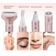 thumbnail image 2 of Trimmer Electric Women Shaver 4 En 1 Multi-Function Electric Hair Shaver Nariz Hair Trimmer Kit (Rose Gold) Advancent CE002560-00, 2 of 6