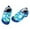 Blue, variant on Toddler Fish Print Water Shoes Non- Aqua Socks Size:2 Years
