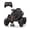 black, variant on Kids Ride-On UTV, 24V 4WD Electric Vehicle with 4 x 75W Motors, 6 MPH Max Speed, Parent Remote Control, Adjustable Seat, 4-Wheel Suspension, and 5-Point Seat Belt