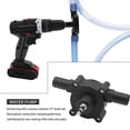 thumbnail image 4 of Drill Pump Portable Self-Priming Centrifugal Water Pump for Household Small Transfer, Hand Drill Powered Utility Pump for Aquarium Pool Drainage (1 Pack), 4 of 6