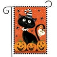 thumbnail image 2 of Briarwood Lane Black Kitty Halloween Garden Flag, 2 of 4