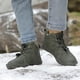 thumbnail image 2 of Botas Tobillo Minimalistas Botines Con Forro Cálido Zapatos Senderismo Descalzos Cortas A Prueba Nieve Invierno para Ligeras Impermeables Escalada, 2 of 9
